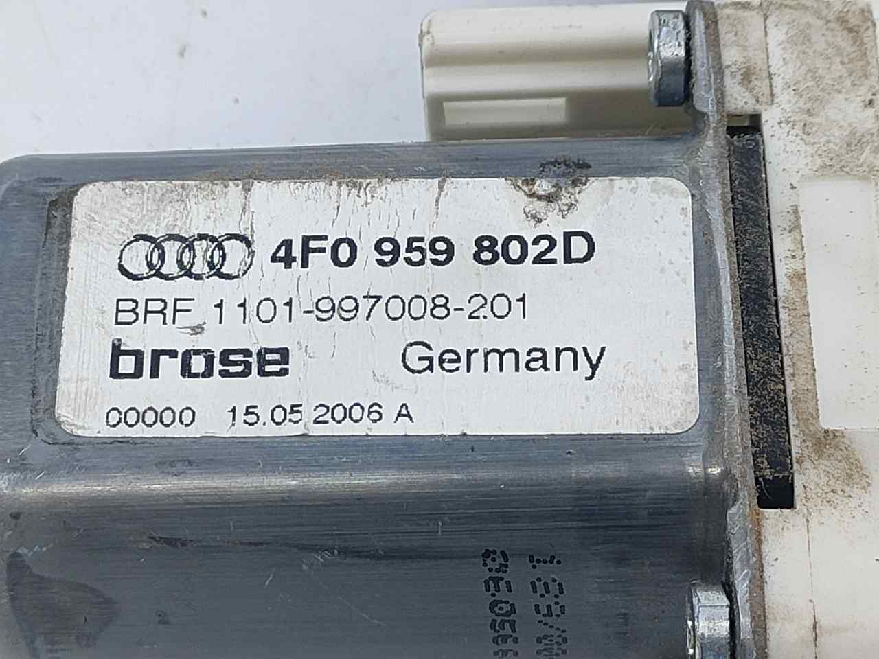 AUDI A6 C6/4F (2004-2011) Front Right Door Window Control Motor 4F0959802D, E1-B6-56-1 20956523