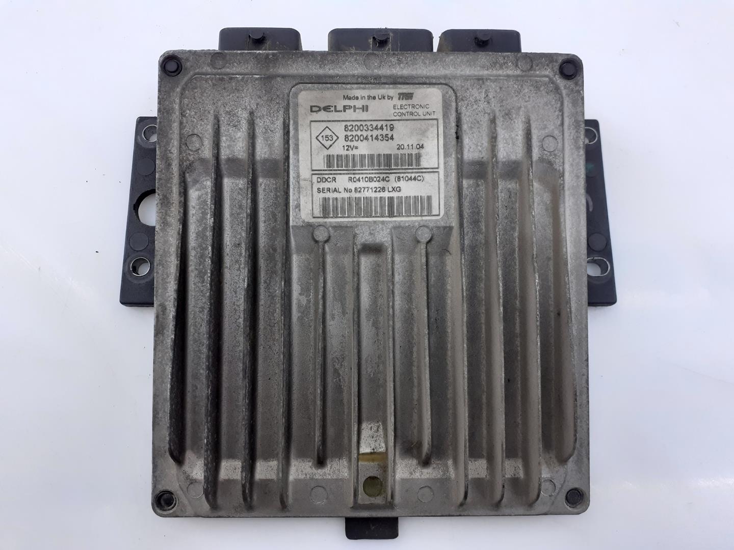 VAUXHALL Megane 2 generation (2002-2012) Engine Control Unit ECU 8200334419, 8200414354, E2-A1-32-2 20956854