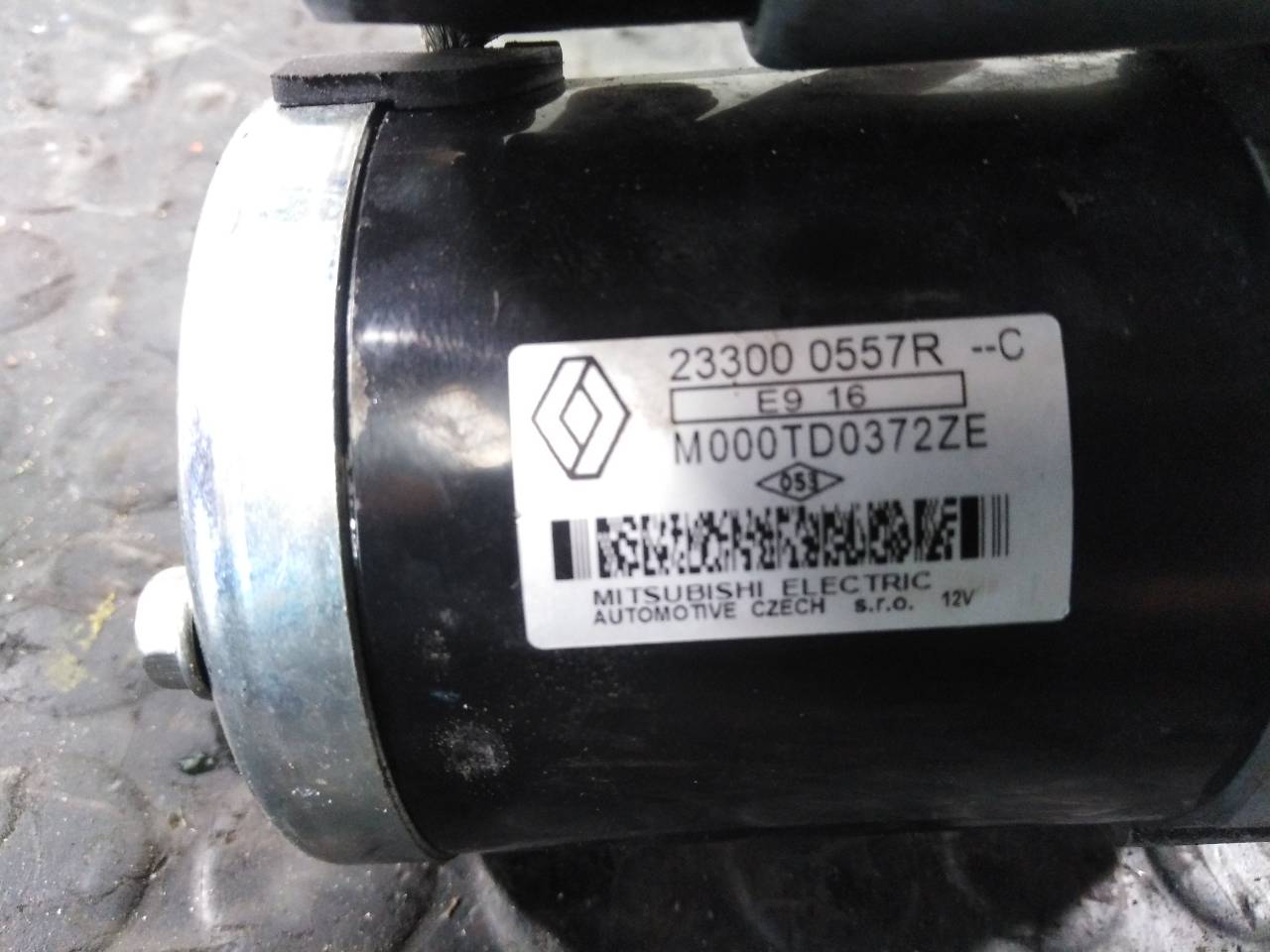 DACIA Sandero 2 generation (2013-2020) Starter Motor 233000557R, P3-A7-2-2 24047231