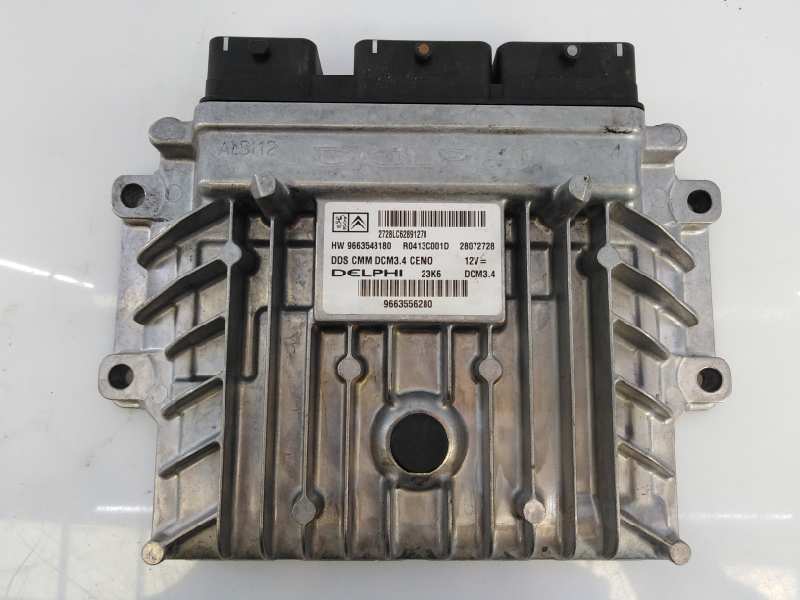 VAUXHALL 407 1 generation (2004-2010) Motora vadības bloks 9663556280,966354180,E3-B2-39-2 18680937