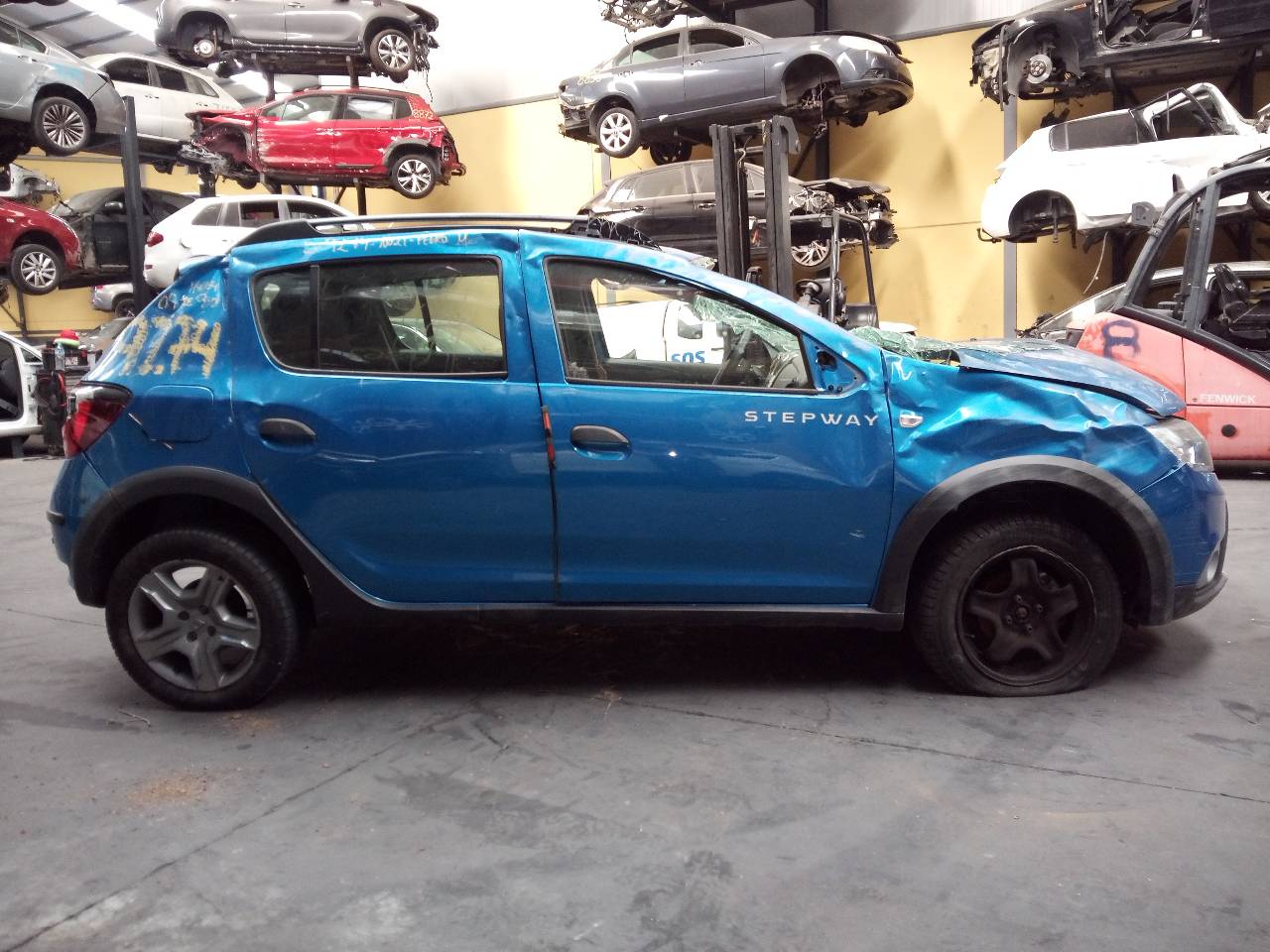 DACIA Sandero 2 generation (2013-2020) Педаль газа 180022703R, 6PV00997803, E1-A1-39-1 24034095