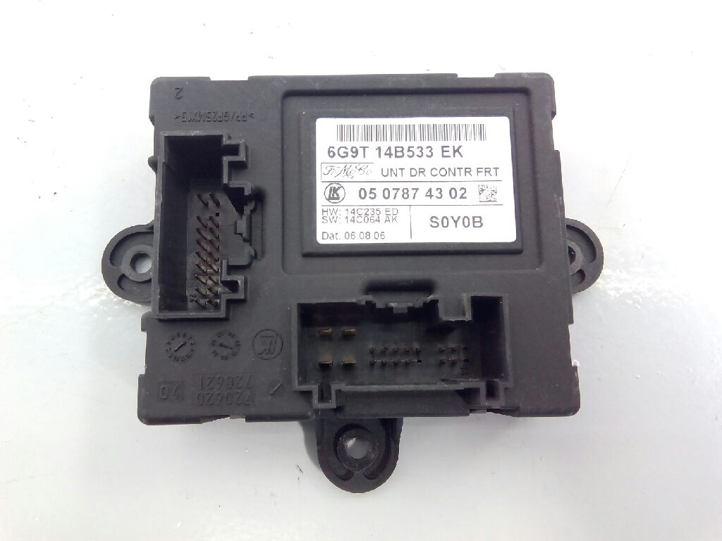 FORD S-Max 1 generation (2006-2015) Komforto valdymo blokas 6G9T14B533, 0507874302, E3-B3-24-2 18409497