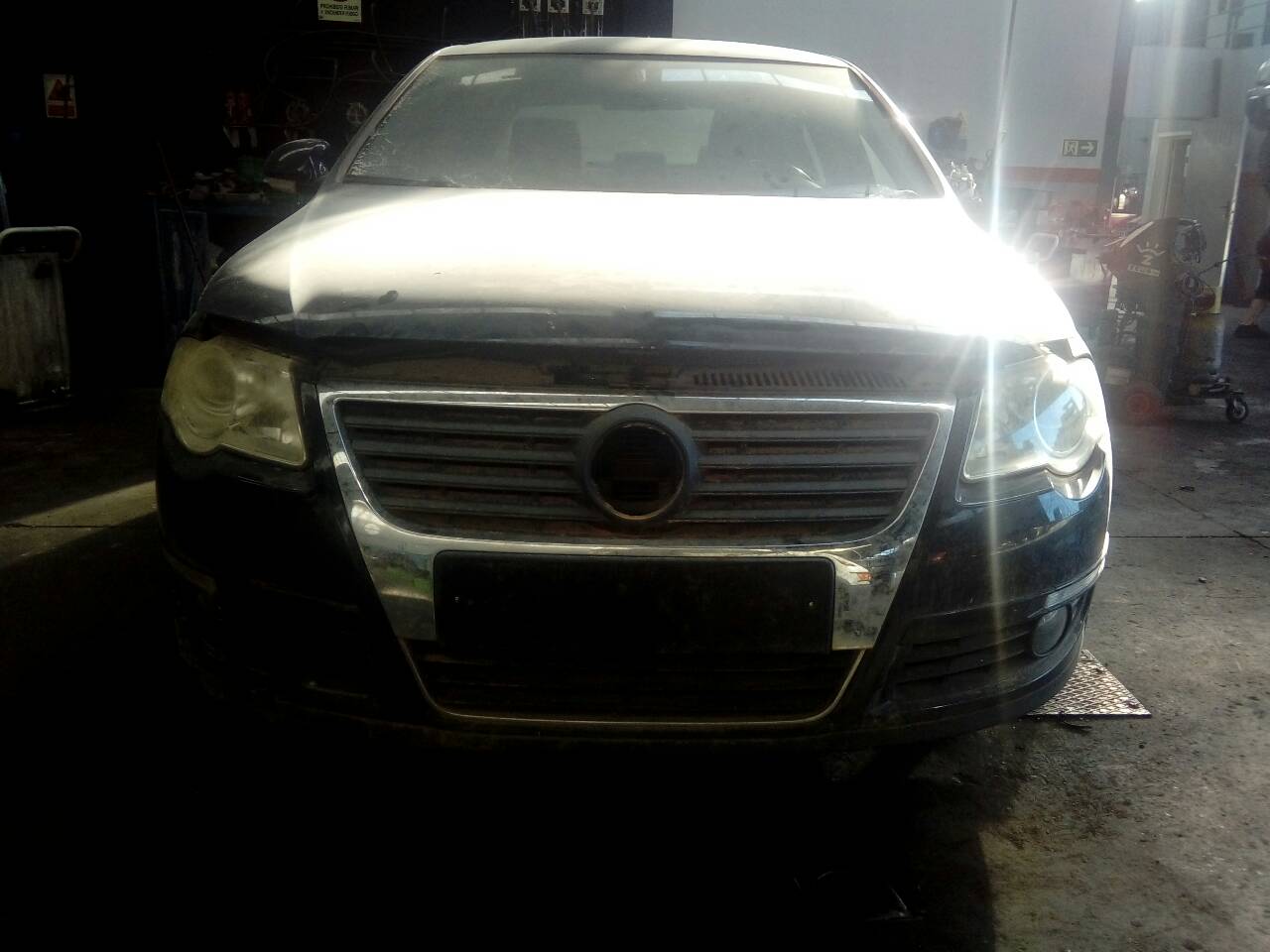 CHEVROLET Passat B6 (2005-2010) Galinių dešinių durų stiklo pakelėjas 980862107, P2-B4-17 21797580