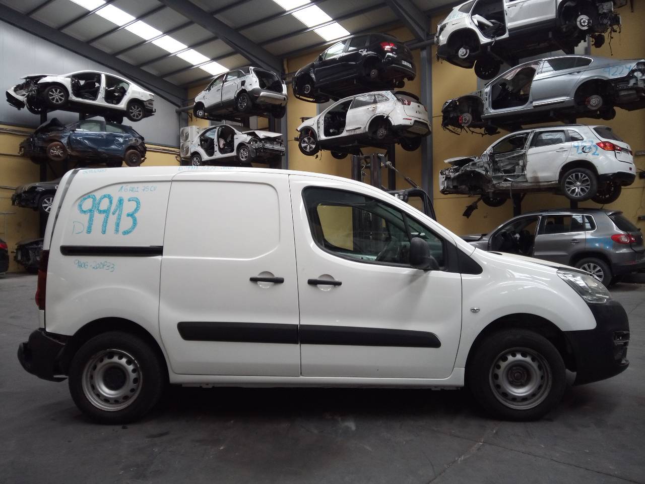 CITROËN Berlingo 2 generation (2008-2023) Стартер TS22E26, P3-B8-18-2, 9662854180 21792666