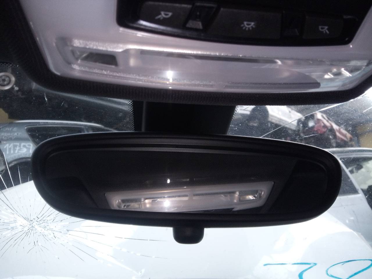 BMW 1 Series F20/F21 (2011-2020) Belső hátulsó visszapillantó tükör 24098348