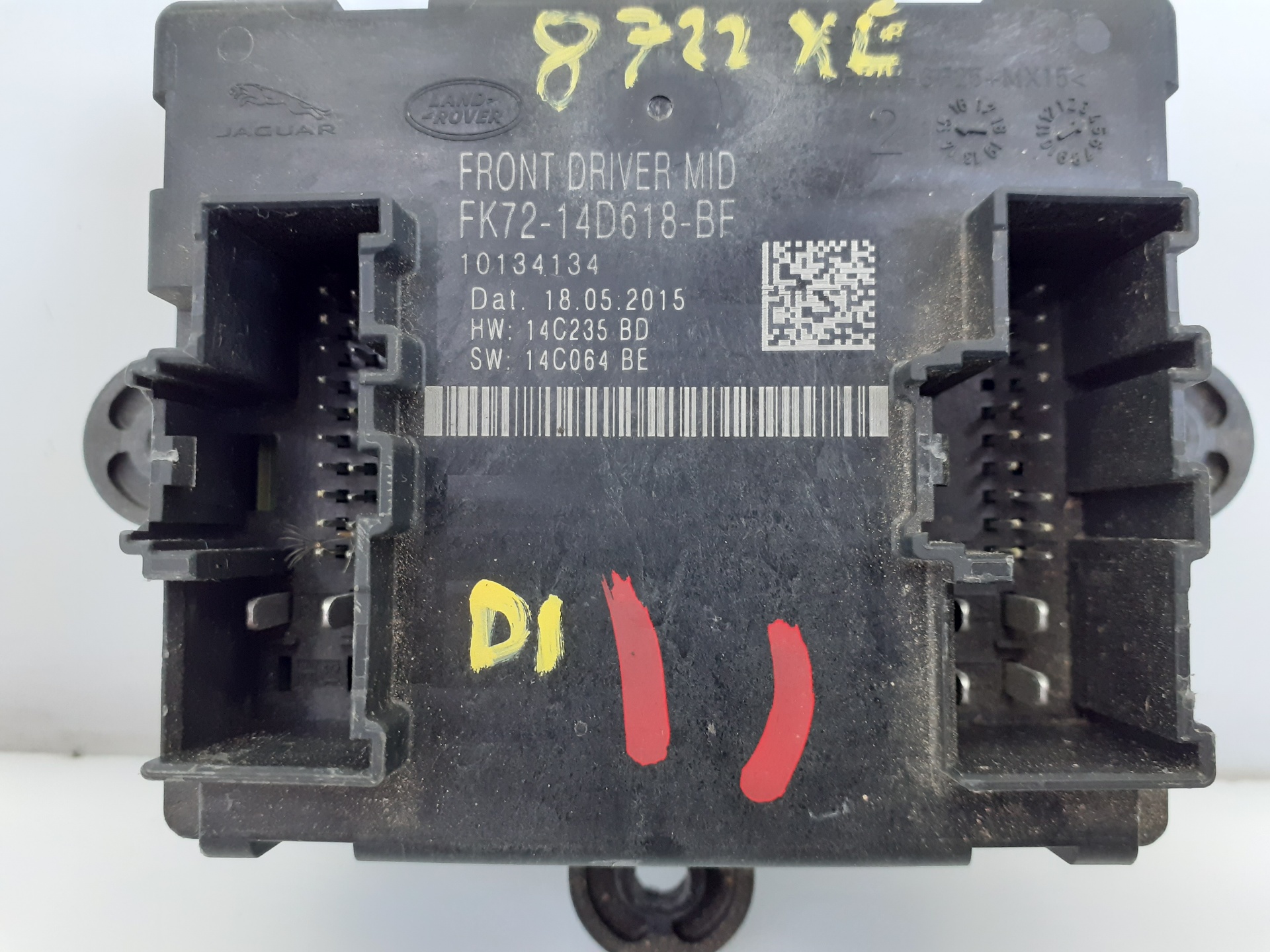 JAGUAR XE 1 generation (2014-2024) Comfort Control Unit FK7214D618BF,E3-B3-9-3 21793330