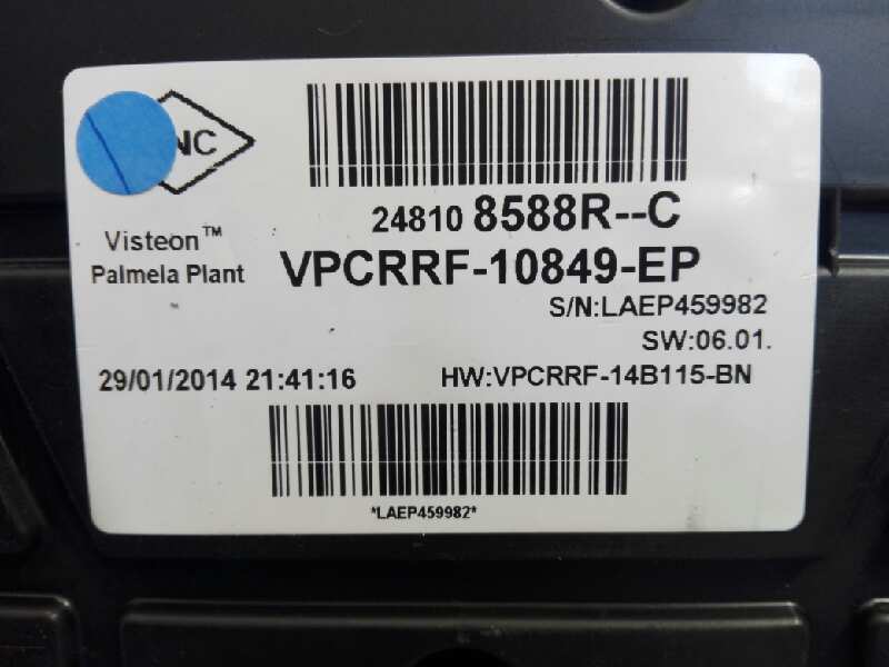 RENAULT Clio 3 generation (2005-2012) Spidometras (Prietaisų skydelis) E2-A1-29-1, 248108588R 18423443