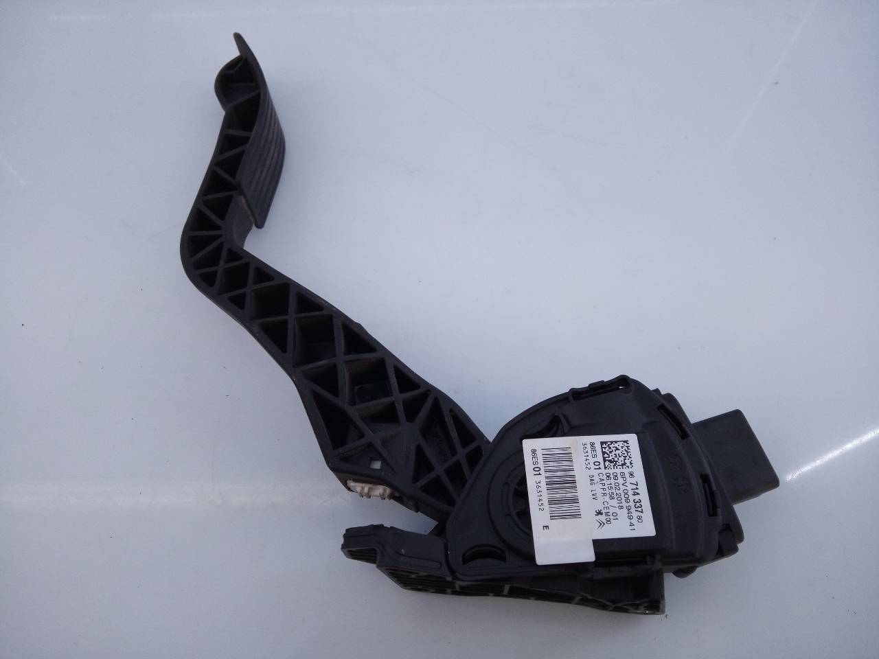 CITROËN C-Elysee 2 generation (2012-2017) Throttle Pedal 9671433780, 6PV00994941, E3-B2-53-4 18704269