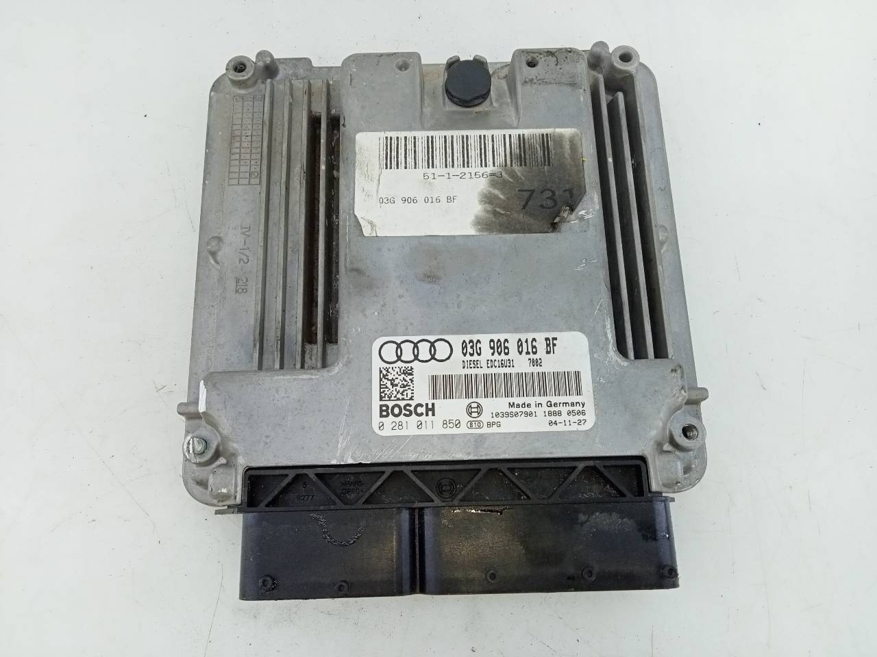 DODGE A6 C6/4F (2004-2011) Engine Control Unit ECU 03G906016BF, E2-A1-40-2 23296110