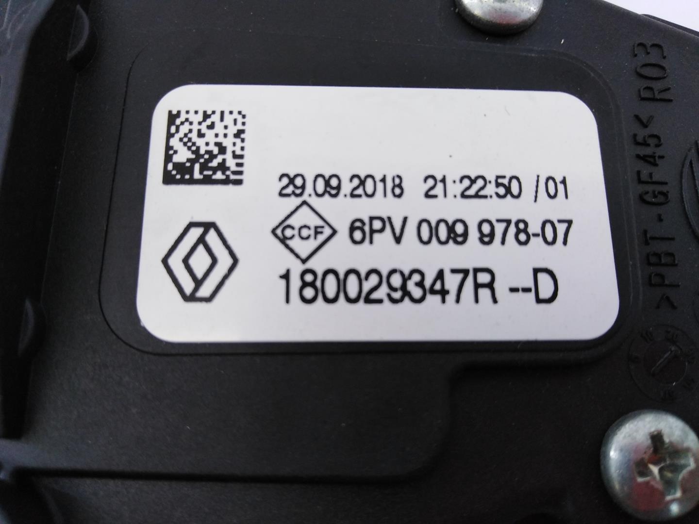 RENAULT Clio 4 generation (2012-2020) Gázpedál 180029347R,6PV00997807,E2-A1-43-4 18699973