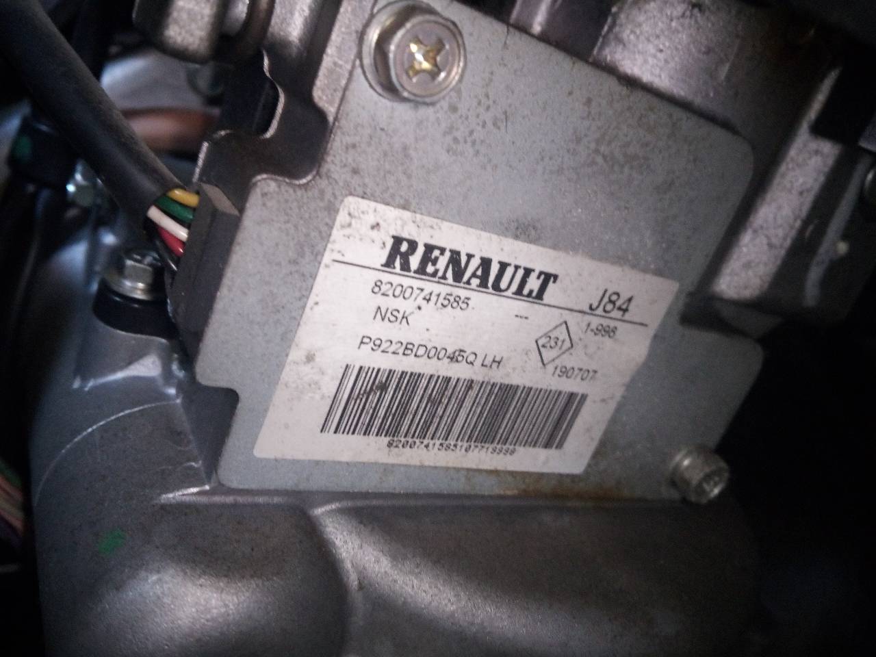 RENAULT Scenic 2 generation (2003-2010) Steering Column Mechanism 8200741585 24577941