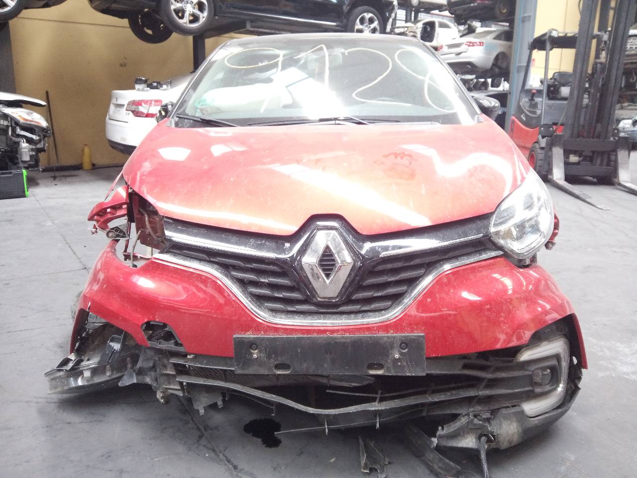 RENAULT Captur 1 generation (2013-2019) Galinių kairių durų stiklo pakelėjas 12800147201D,E1-A1-4-2 18737098