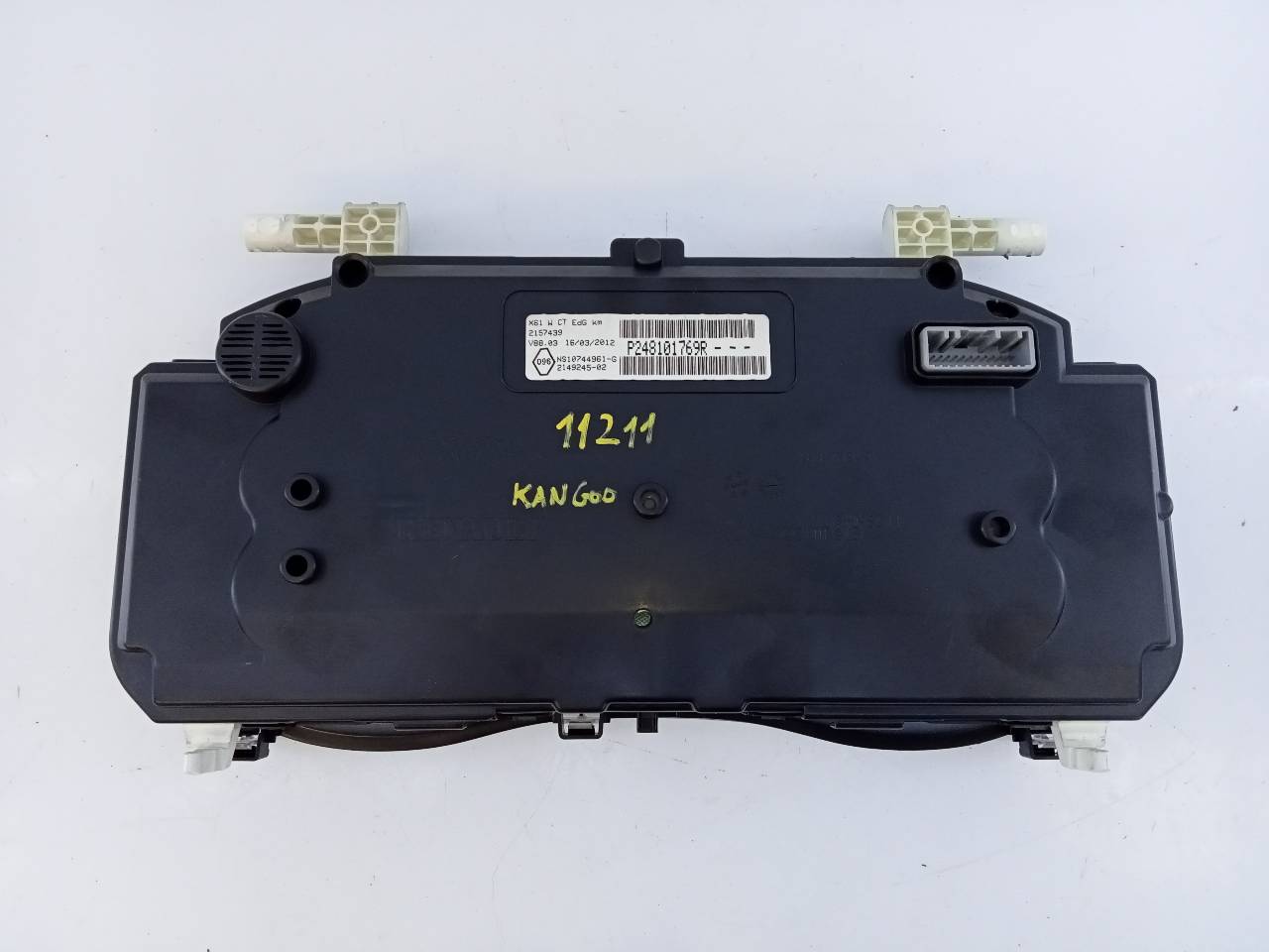 RENAULT Kangoo 2 generation (2007-2021) Speedometer P248101769R,E2-A1-38-2 20965903