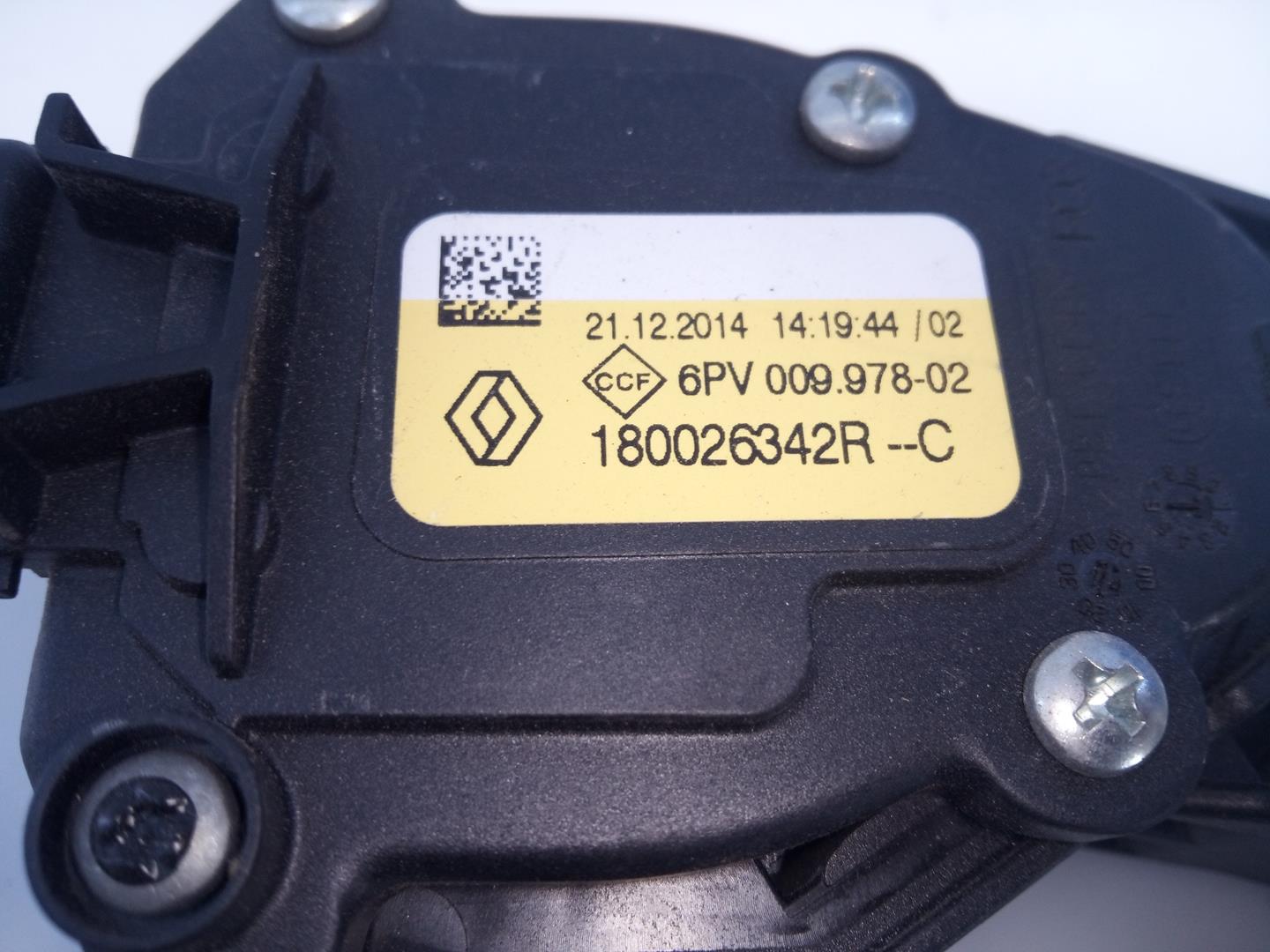 MERCEDES-BENZ Sandero 2 generation (2013-2020) Педаль газа 180026342R, 6PV00997802, E2-A1-17-7 23243431