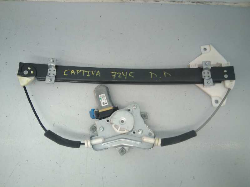 CHEVROLET Captiva 1 generation (2006-2018) Front Right Door Window Regulator E2-B6-63-2, 25937972 18566862