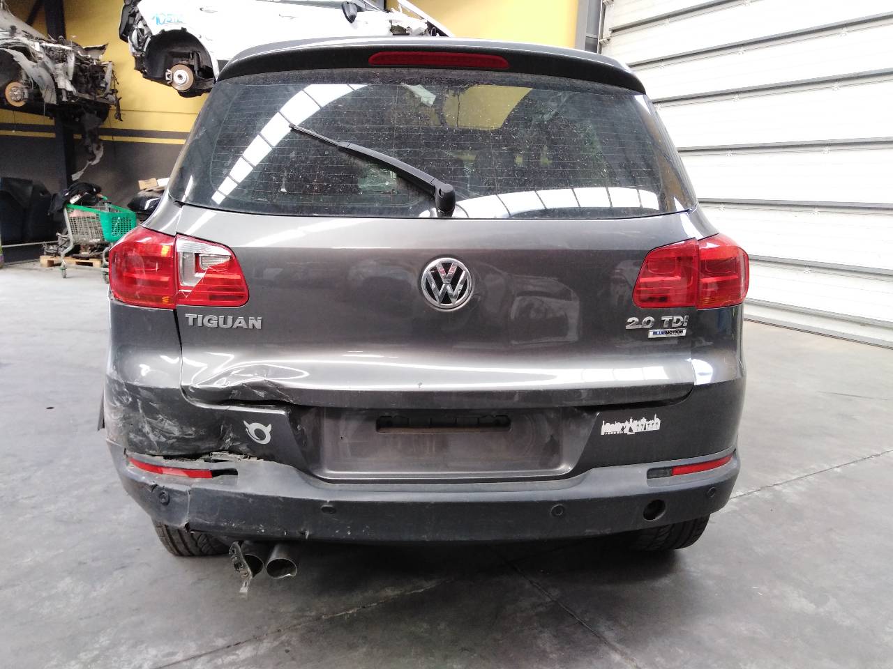 VOLKSWAGEN Tiguan 1 generation (2007-2017) Motor de control geam ușa  stânga spate A68356110, 7746031900, E1-B6-51-1 18779049