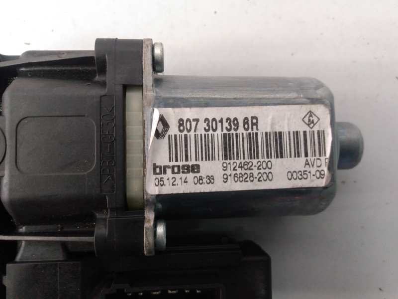 VAUXHALL Megane 3 generation (2008-2020) Front Left Door Window Regulator Motor 807301396R,912462200,E1-A1-31-1 18438574