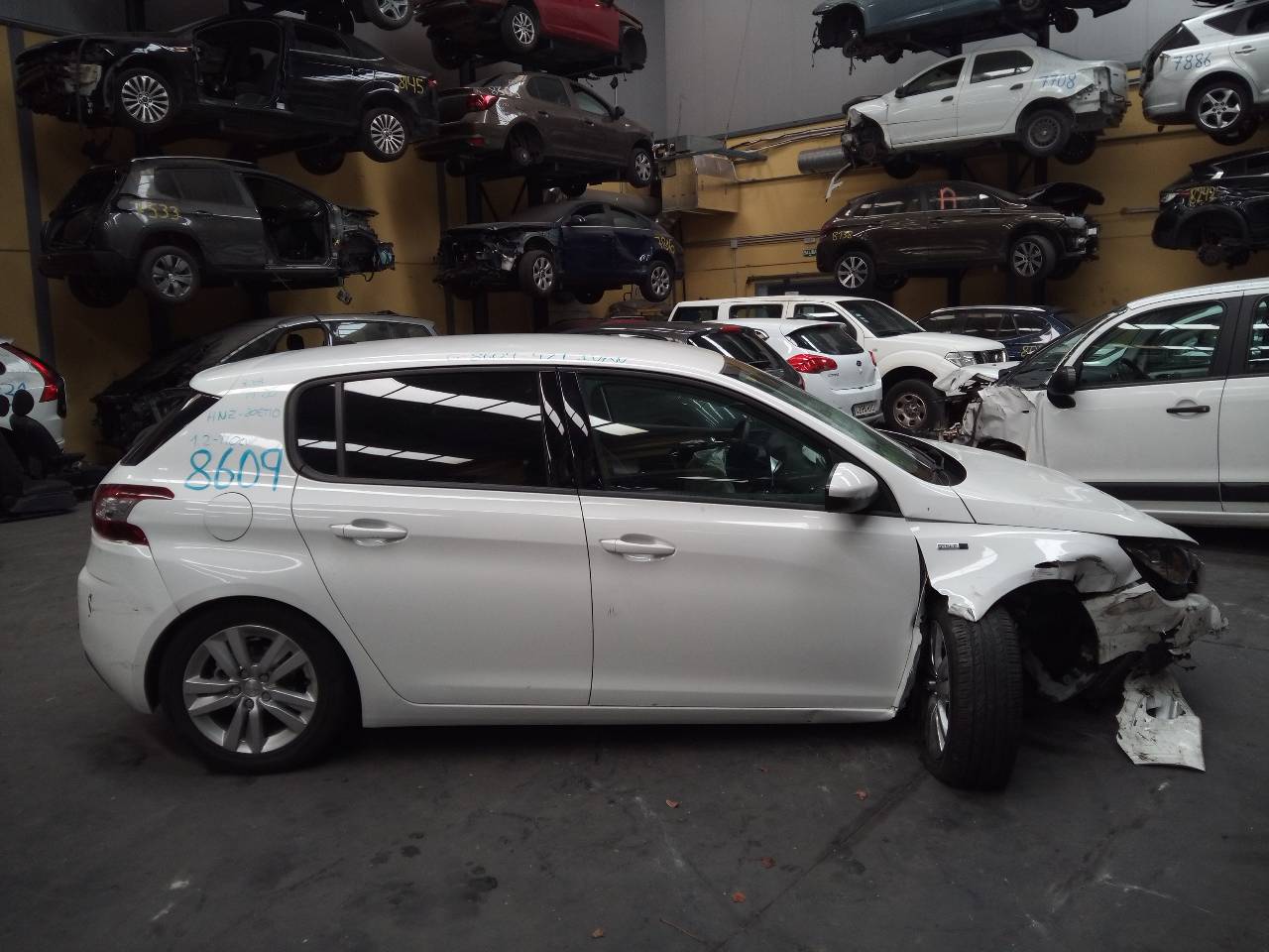 PEUGEOT 308 T9 (2013-2021) Încuietoare ușa spate dreapta 9810309880, E1-A4-43-1 18695649