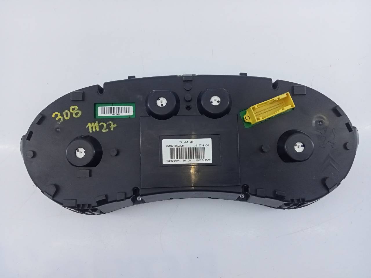 PEUGEOT 308 T7 (2007-2015) Speedometer 9665107480, E2-A1-24-1 20965524