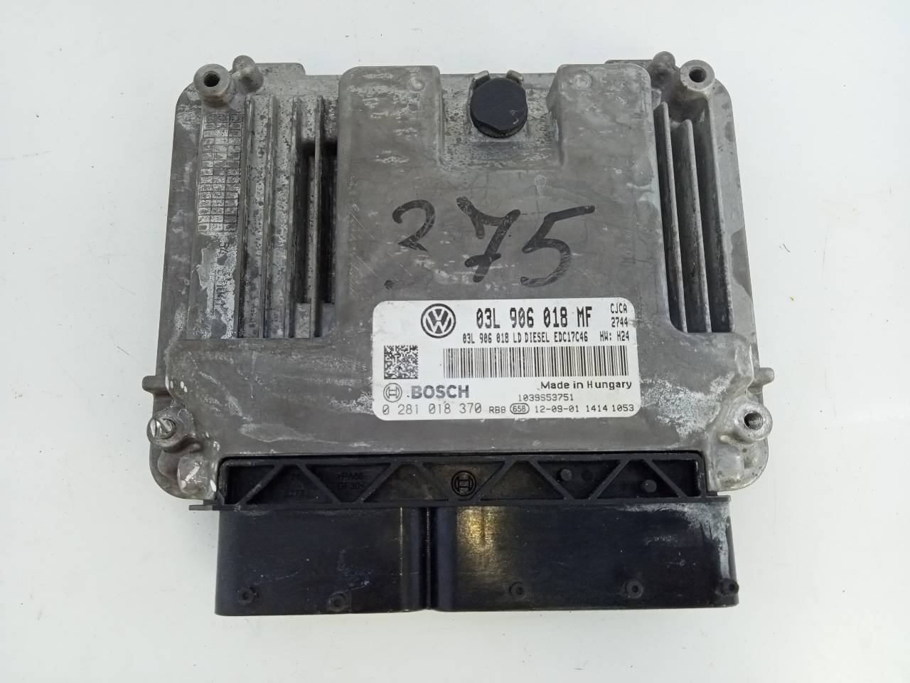 FIAT Exeo 1 generation (2009-2012) Engine Control Unit ECU 03L906018MF,E2-A1-35-7 20966586