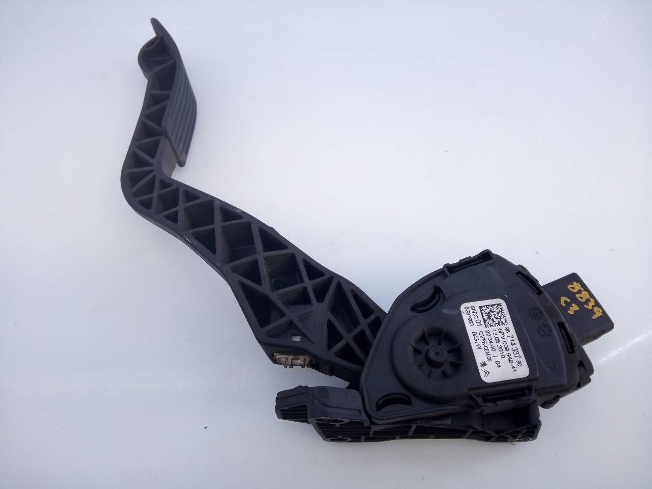 CITROËN C3 2 generation (2009-2016) Throttle Pedal 9671433780,E3-B2-50-4 18713780