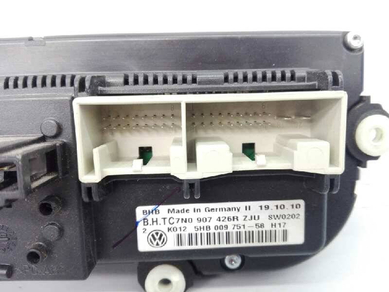 VOLKSWAGEN Caddy 3 generation (2004-2015) Climate  Control Unit 7N0907426RZJU, 5HB00975158, E2-A1-20-3 18425460