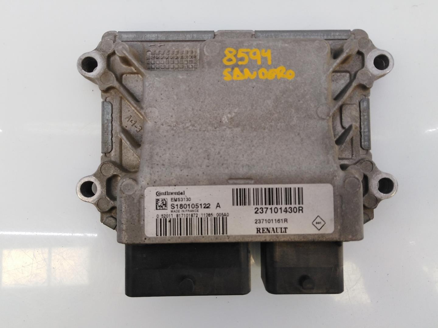 DACIA Engine Control Unit ECU 237101430R,S180106122A,E2-A1-7-1 24022214