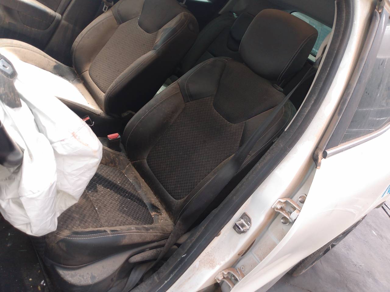 RENAULT Clio 3 generation (2005-2012) Galinių dešinių durų stiklo pakelėjas 128001471B,3U3512B,E1-A1-32-1 21797206