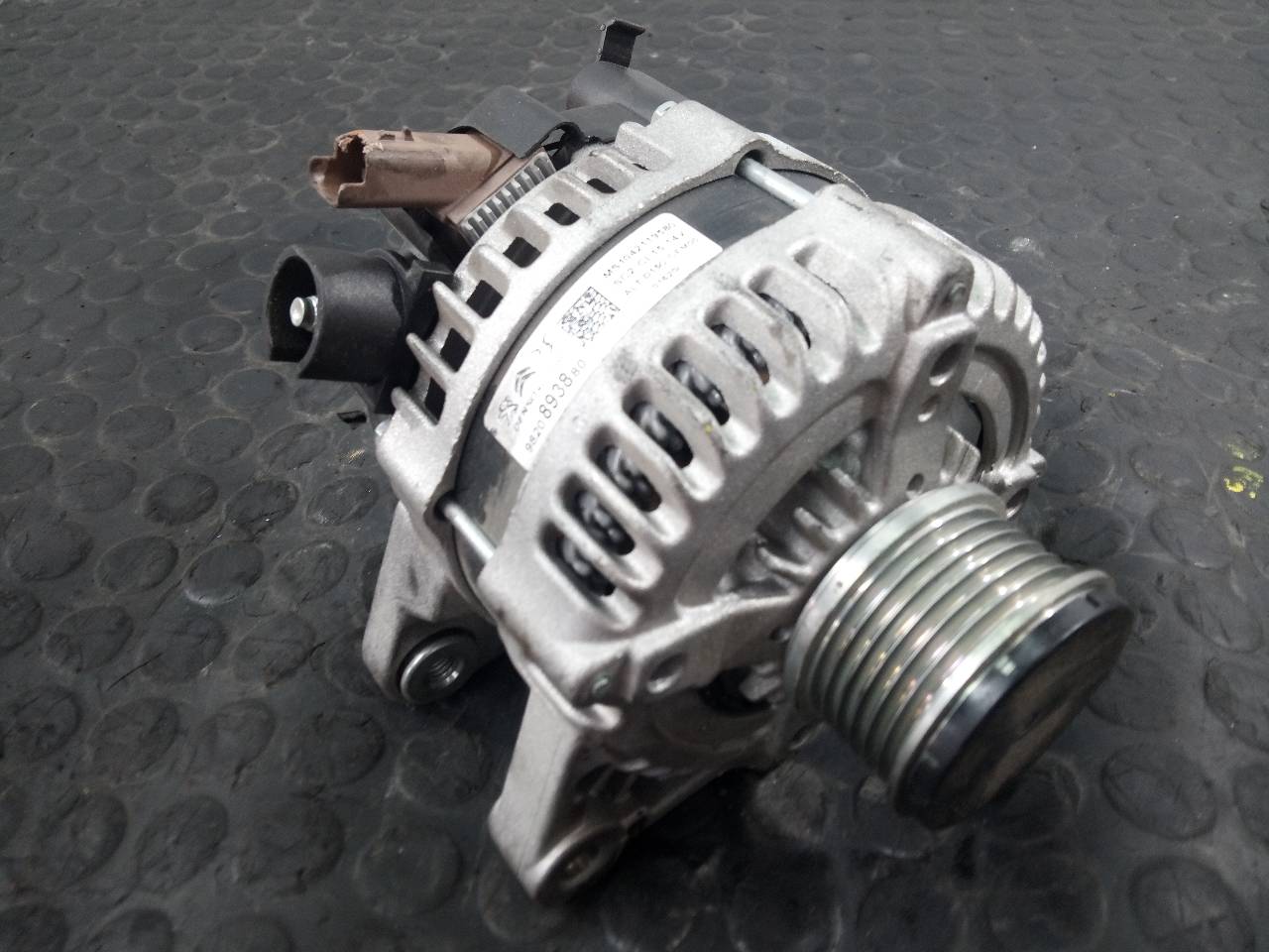 OPEL Crossland X 1 generation (2017-2023) Alternator 9820893880, P3-A4-3-4 18612214