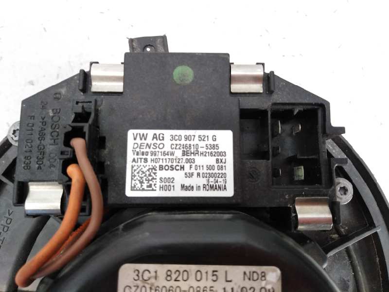 CHEVROLET Passat Variant 1 generation (2010-2024) Motor încălzitor interior 3C1820015L, 32C0907521G, E2-A1-3-5 21808503