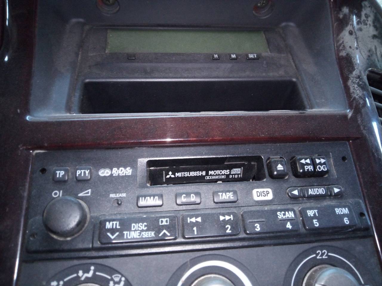 MITSUBISHI Pajero 3 generation (1999-2006) Music Player Without GPS 23293350