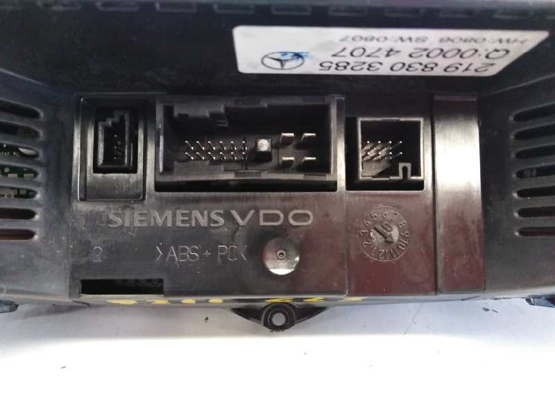 MERCEDES-BENZ CLS-Class C219 (2004-2010) Unitate de control al climei 2198303285,E3-A1-15-2 18558923