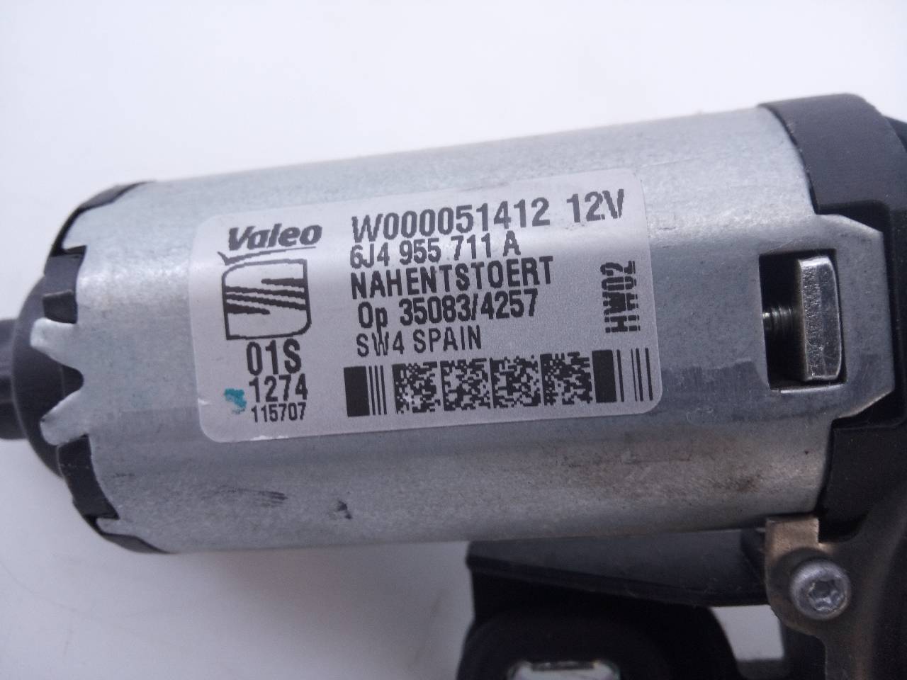 DODGE Ibiza 4 generation (2008-2017) Tailgate  Window Wiper Motor 6J4955711A, E1-B6-47-1 18742707