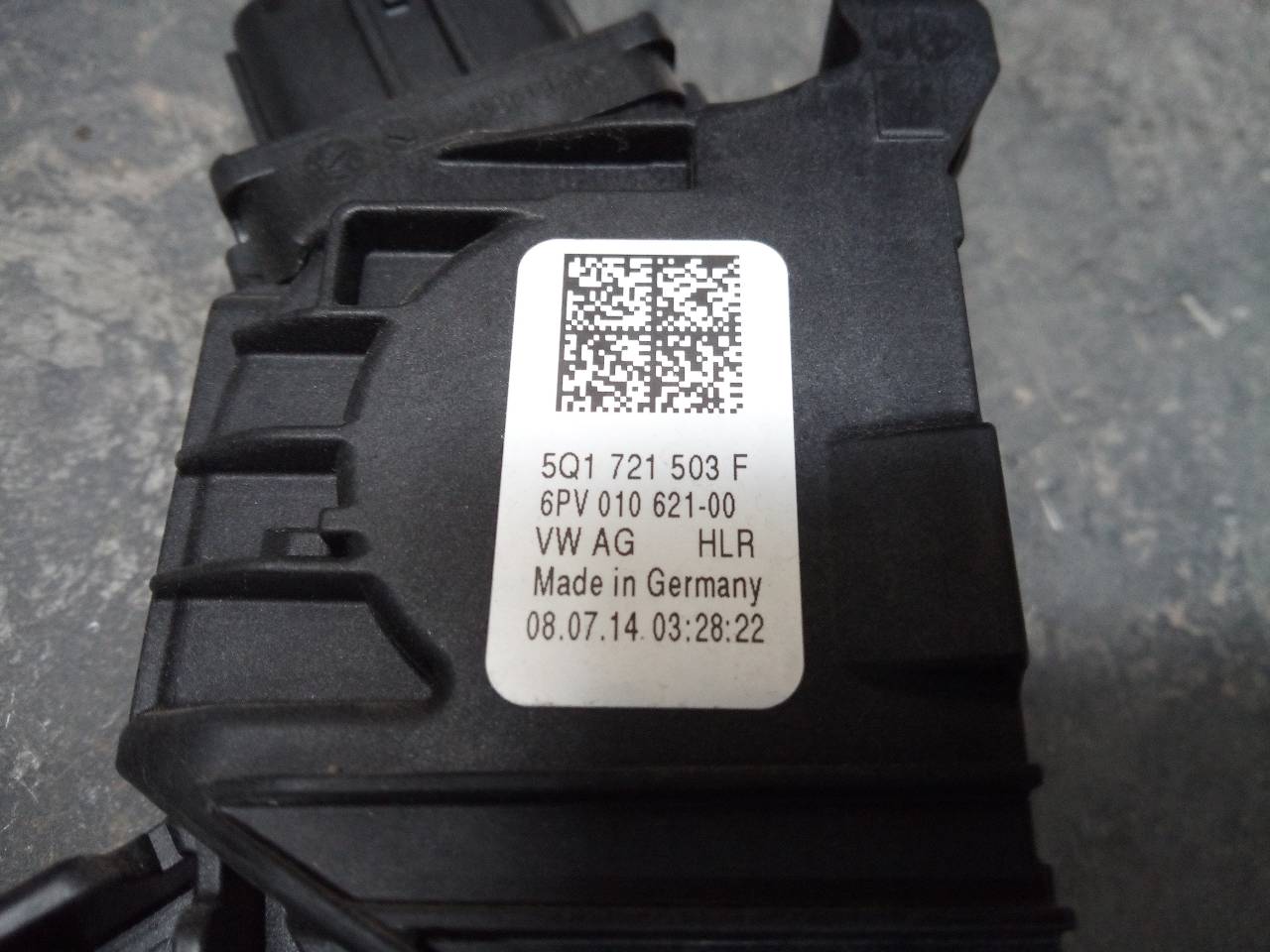 VOLKSWAGEN Variant VII TDI (2014-2024) Throttle Pedal 5Q1721503F, 6PV01062100, E2-A1-17-7 21622461