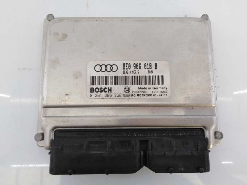 AUDI A4 B6/8E (2000-2005) Motorkontrolenhed ECU 8E0906018B, 0261206868, E2-A1-17-2 18667884