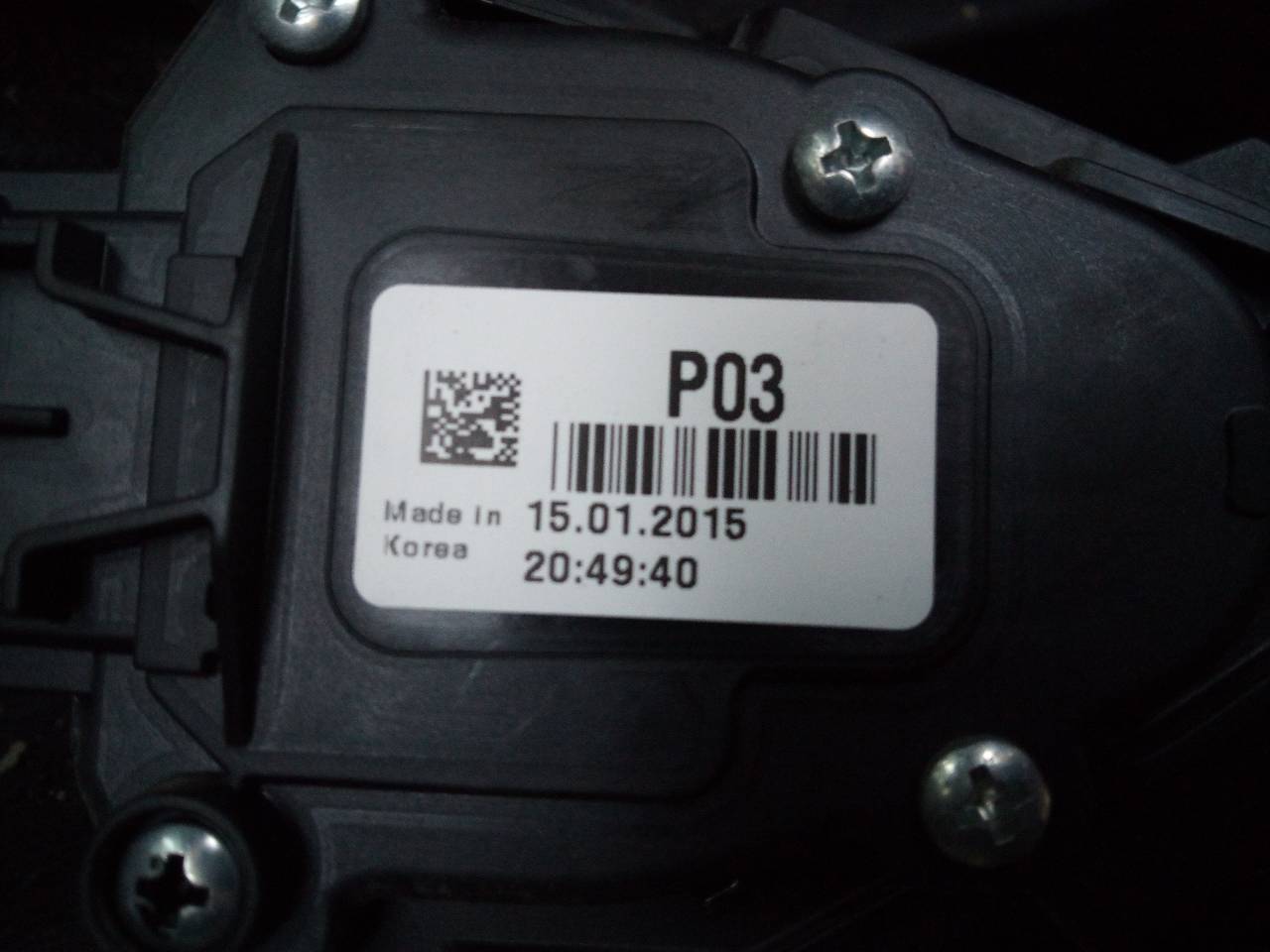 HYUNDAI i30 GD (2 generation) (2012-2017) Akseleratoriaus (gazo) pedalas 327003XXXX 23299087