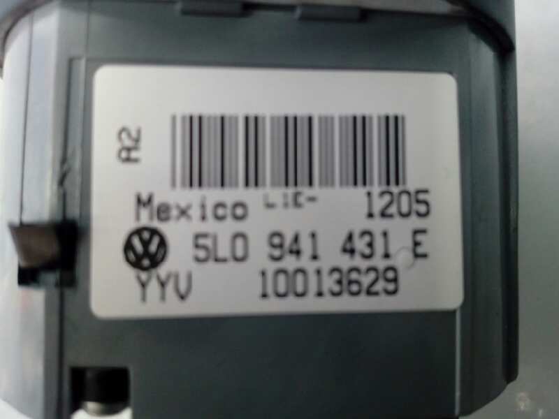 SKODA Yeti 1 generation (2009-2018) Headlight Switch Control Unit 5L0941431E, 10013629 18515920