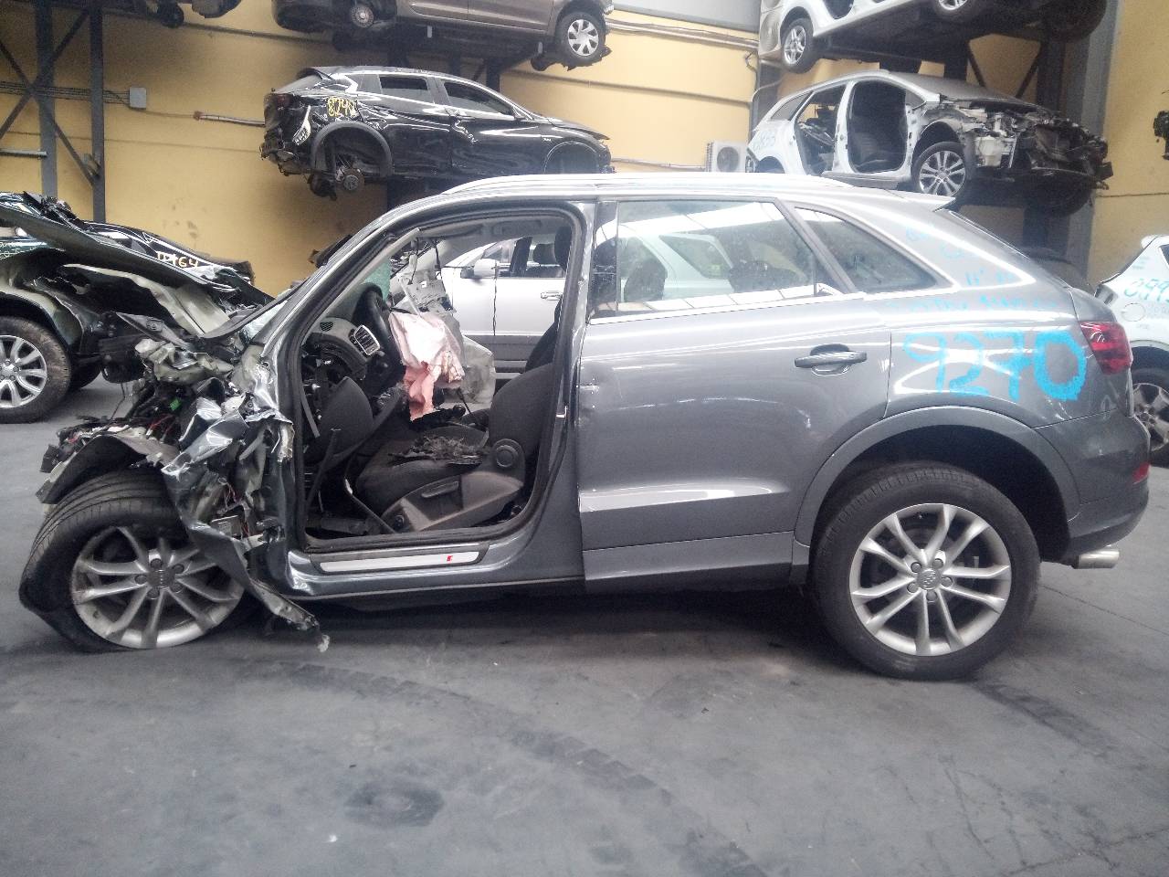 AUDI Q3 8U (2011-2020) Lève-vitre de porte arrière droite 8U0839462, E1-B6-20-2 18739718