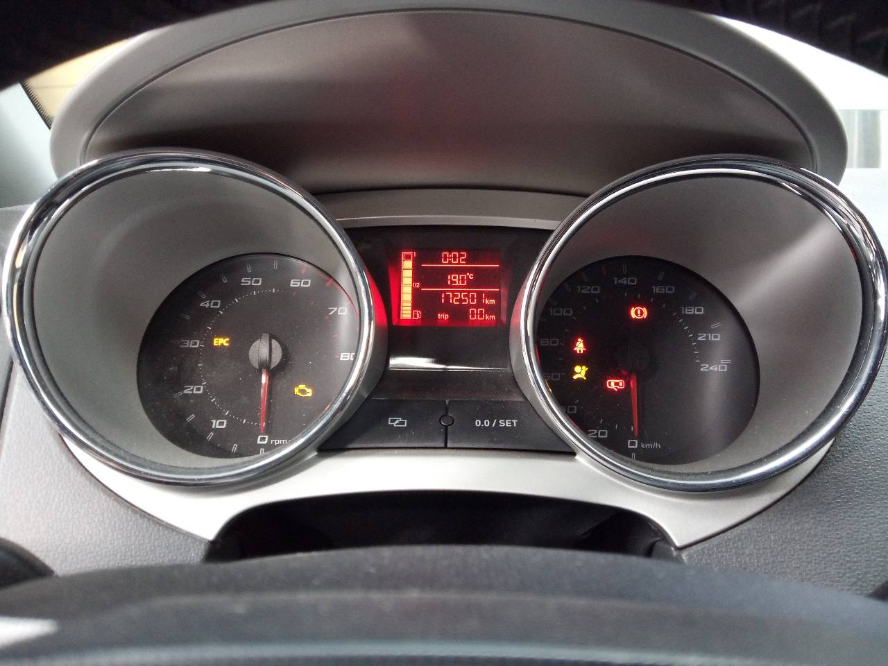 SEAT Ibiza 4 generation (2008-2017) Speedometer 6J0920800K, E2-A1-32-2 18779258