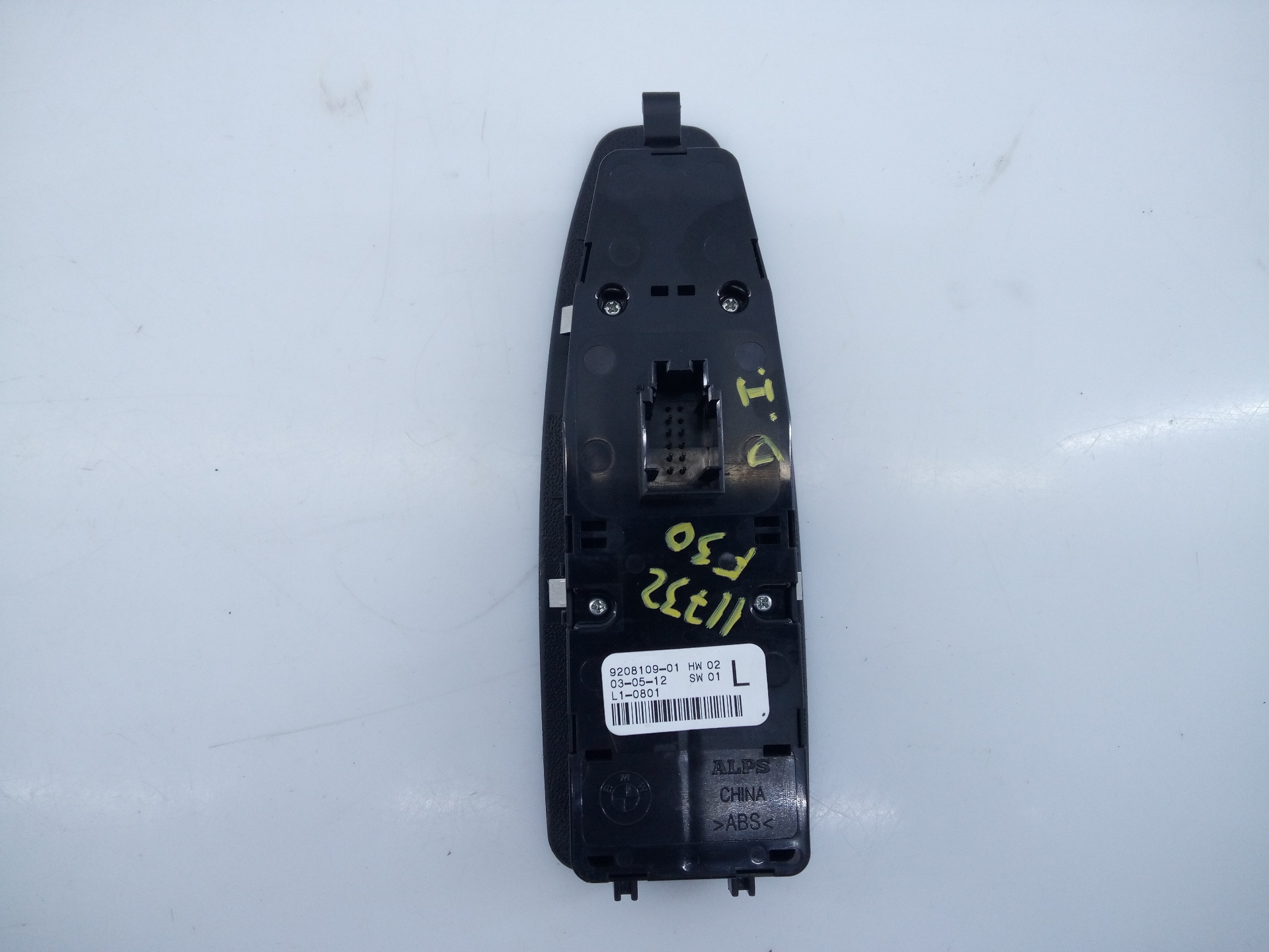 BMW 3 Series F30/F31 (2011-2020) Front Left Door Window Switch 728383206, E3-A2-24-1 24083145