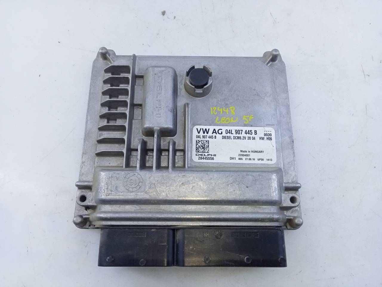 SEAT Leon 3 generation (2012-2020) Engine Control Unit ECU 04L907445B+28445556,E2-A1-15-2 26272987