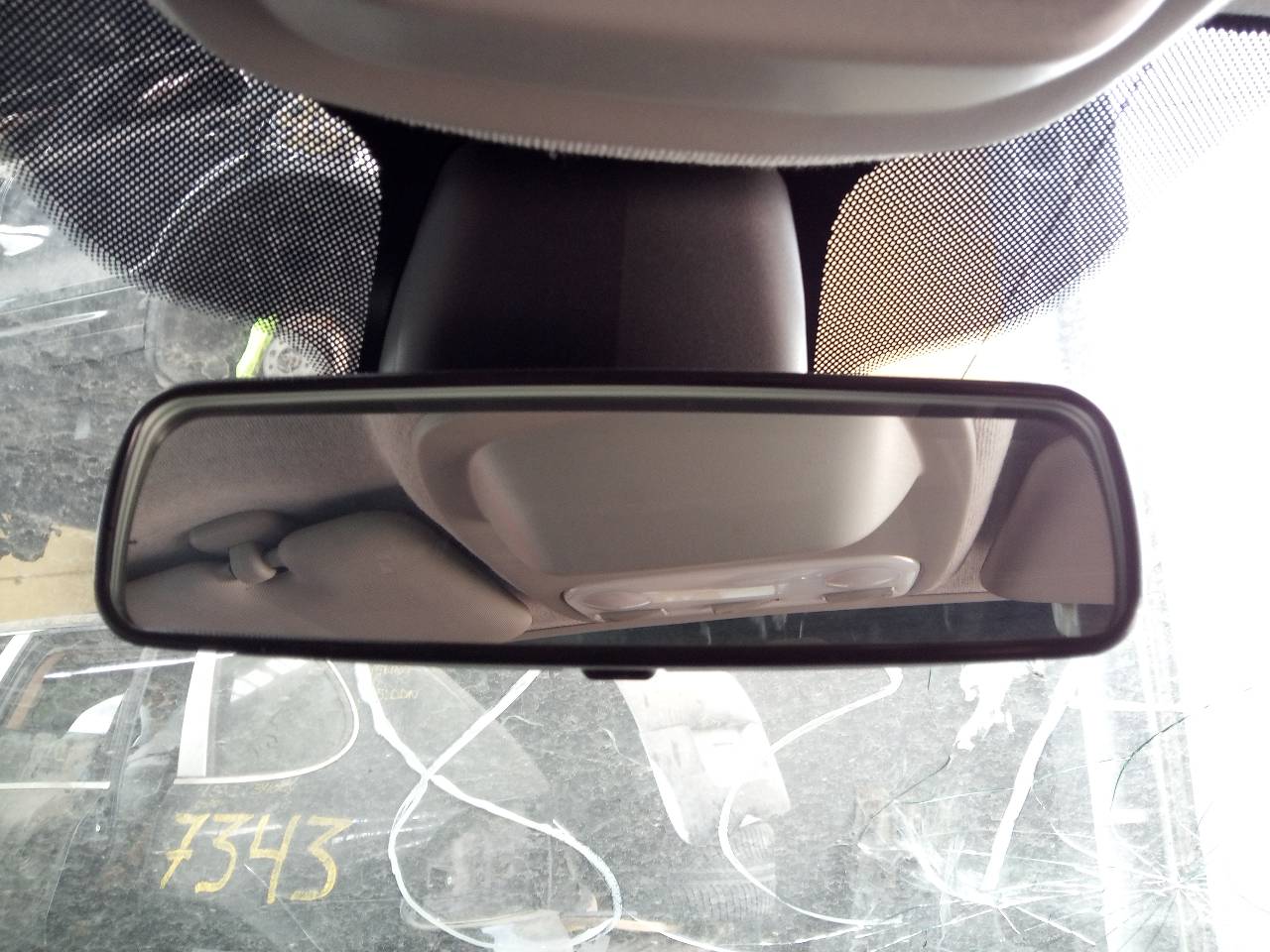 SMART Forfour 2 generation (2015-2023) Interior Rear View Mirror 21793562