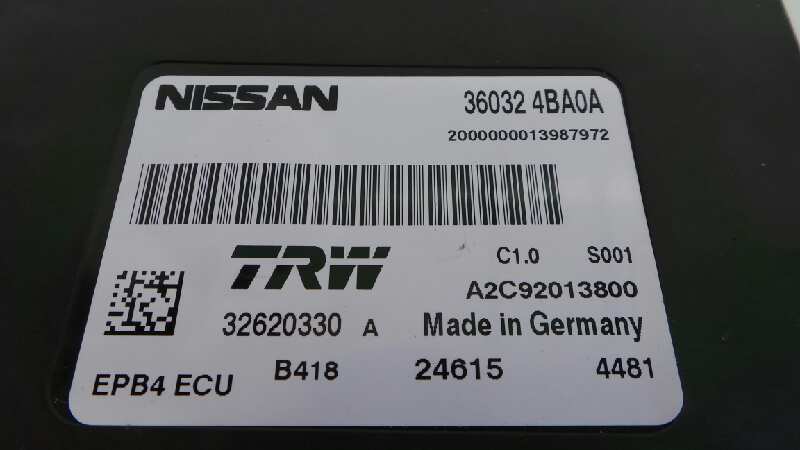 NISSAN X-Trail T32 (2013-2022) Другие блоки управления 32620330, 360324BA0A, E2-A4-60-2 18391978