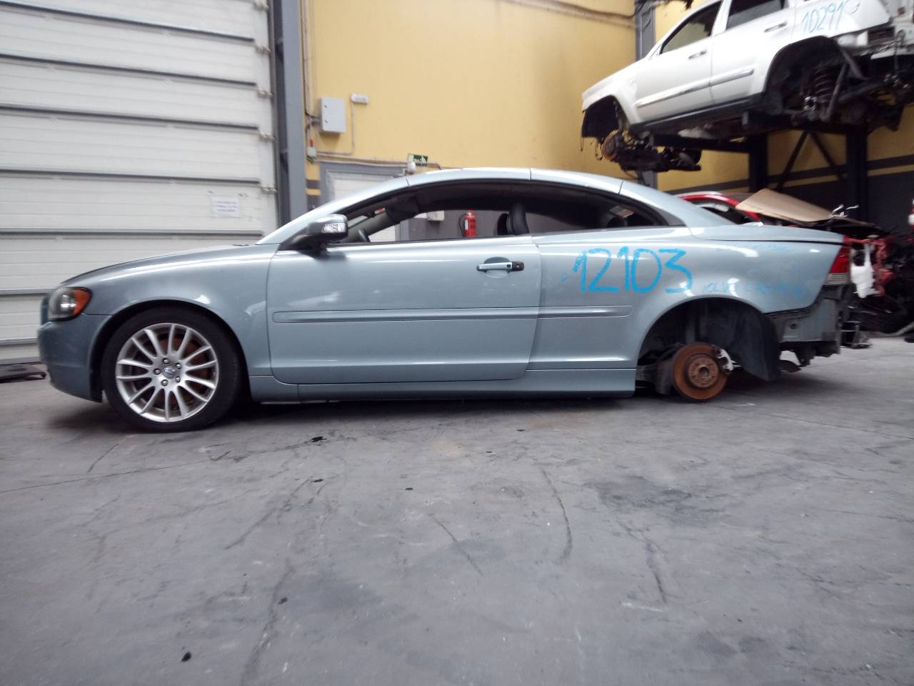 VOLVO C70 2 generation (2005-2013) Priekinis kairys priešrūkinis žibintas 0305065001,31213175,E1-A5-47-2 26272295