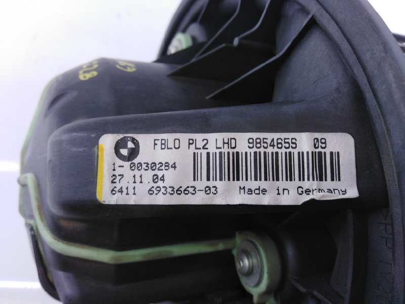 BMW 1 Series E81/E82/E87/E88 (2004-2013) Salono pečiuko varikliukas 985465S09, E3-A2-26-2 18664546