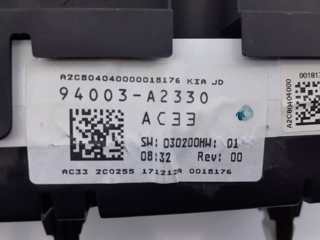 KIA Cee'd 2 generation (2012-2018) Спидометр 94003A2330, E3-A3-34-4 18765262