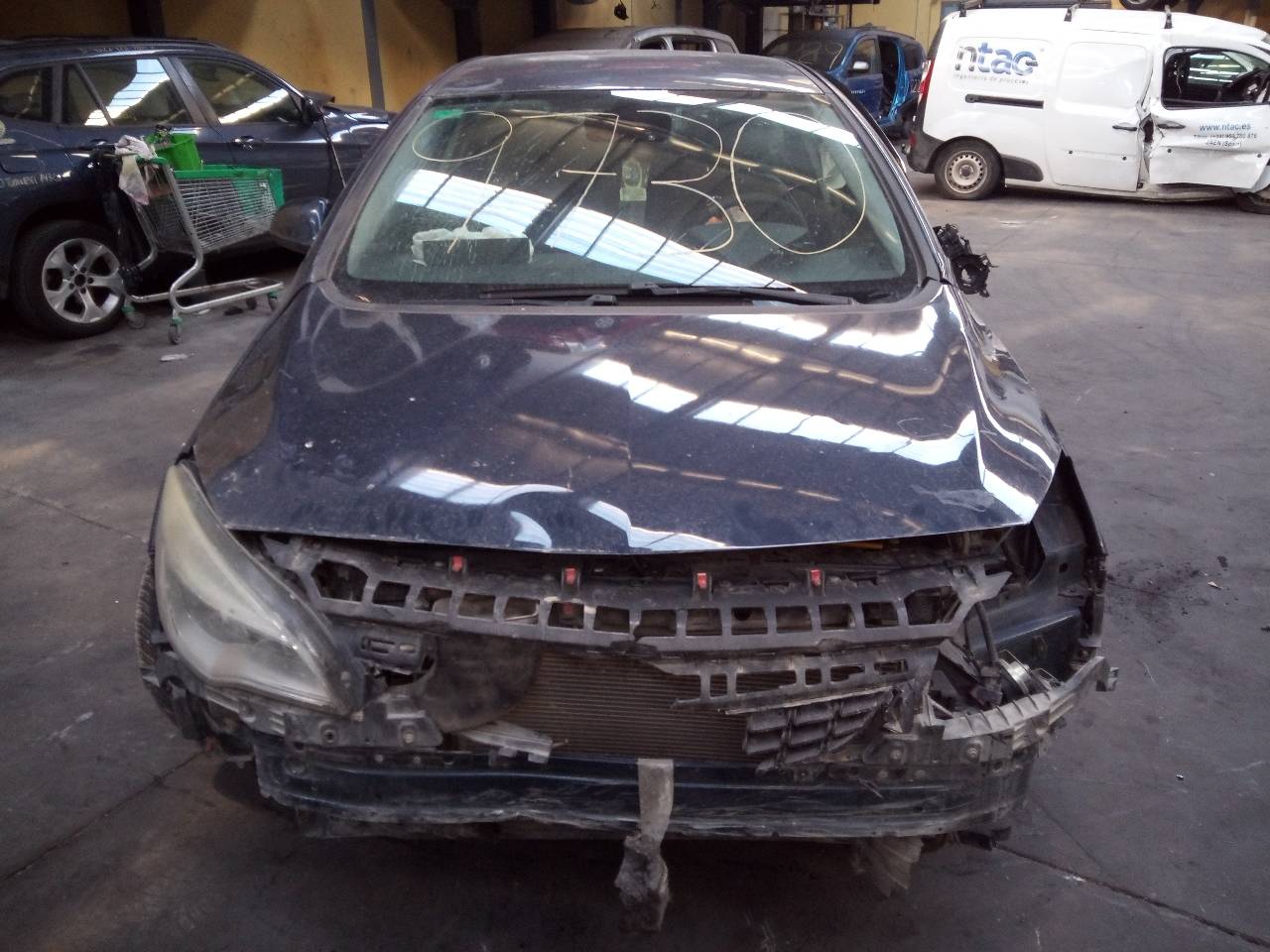 OPEL Astra J (2009-2020) Блок управления двигателем 55577674,0281017452,E3-A5-23-3 18768209