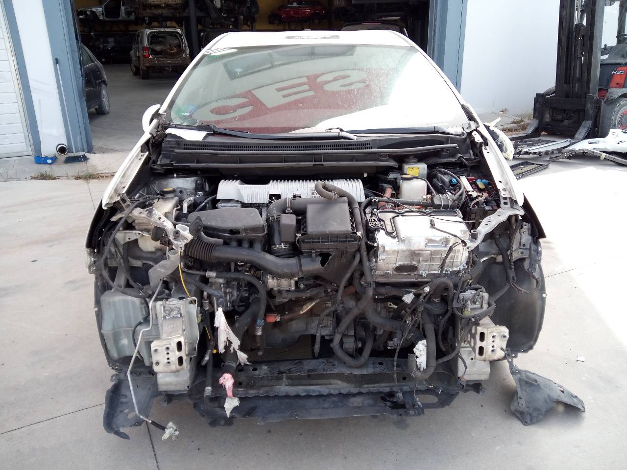 SKODA Prius 3 generation (XW30) (2009-2015) Bal első biztonsági öv 20959278