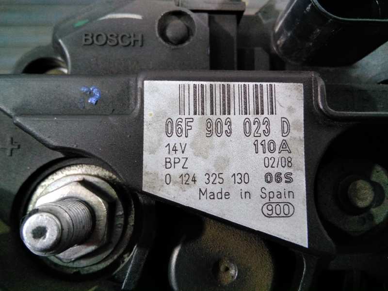 VOLKSWAGEN Crafter Alternator 06F903023D, P3-A4-14-3 18491540