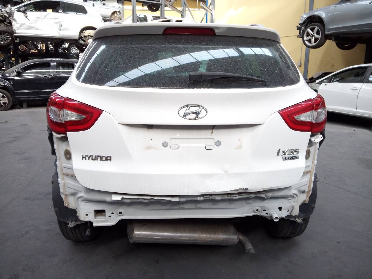 HYUNDAI Tucson 3 generation (2015-2021) Priekinių dešinių durų spyna 813202Y000,E2-B5-8-1 20955929